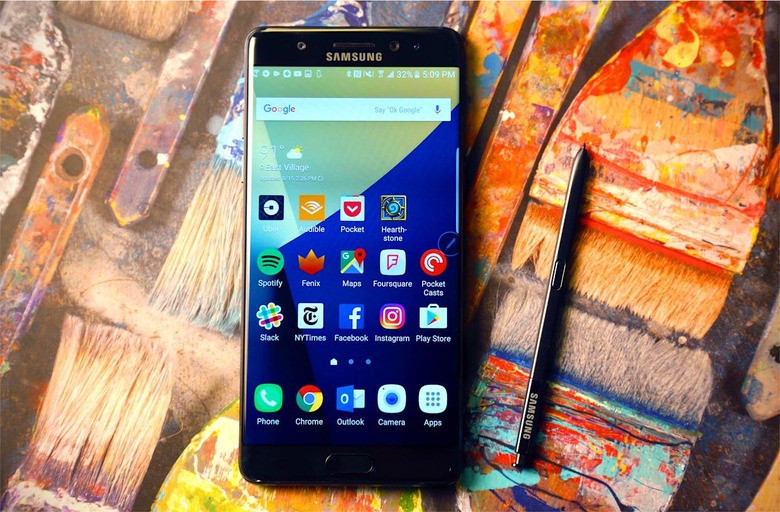 Engadget tech review — Engadget gave the Galaxy Note 7 a 91/100. Three weeks later it was banned from airplanes.
