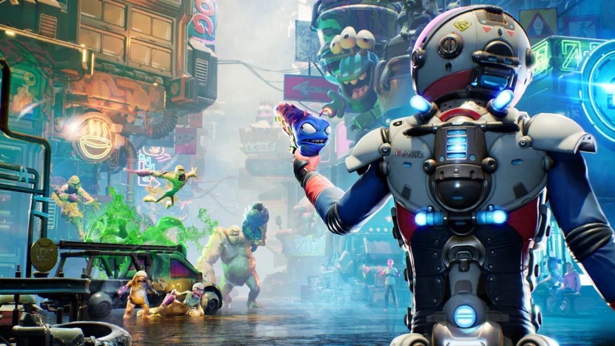 GameSpot games review — GameSpot reviewed High On Life with three bylines and one shared brain cell holding the controller.