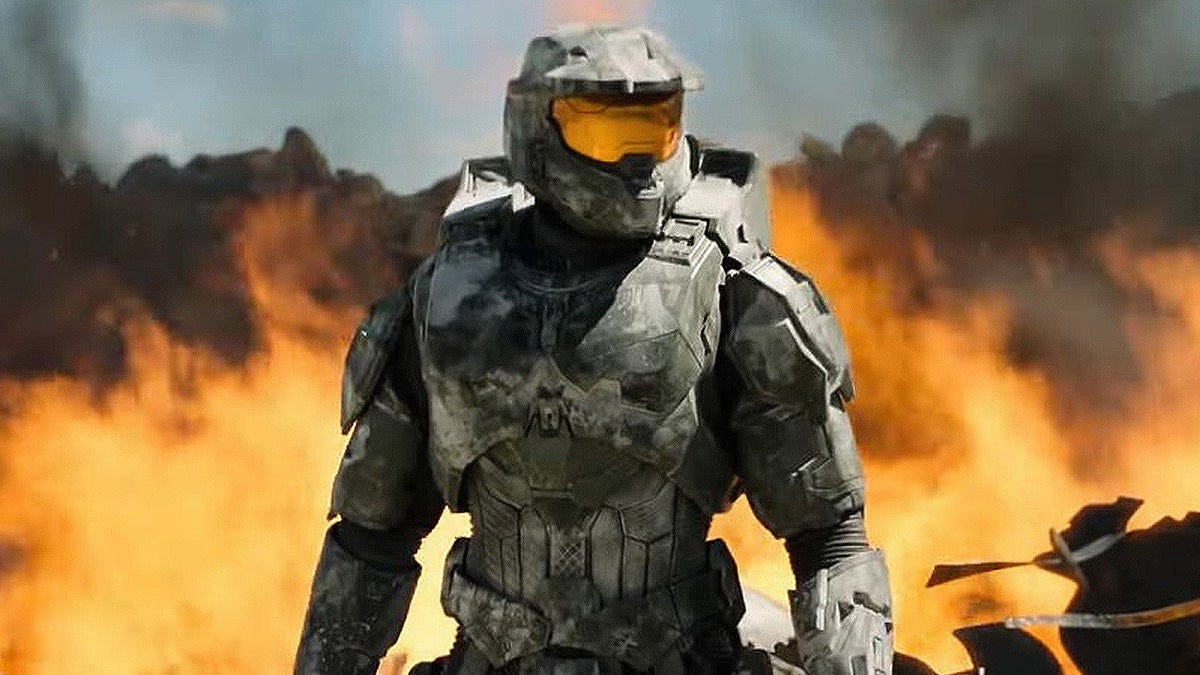 IGN movies review — IGN gave the Halo TV show a 7/10. Master Chief takes off his helmet in episode 1.