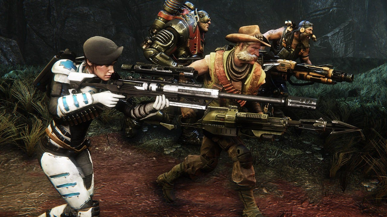 IGN games review — IGN gave Evolve a 9. It evolved into a free-to-play game, then evolved into nothing.