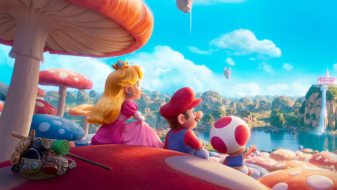 IGN movies review — IGN gave the Mario movie a 5. Gotham Knights got a 7.